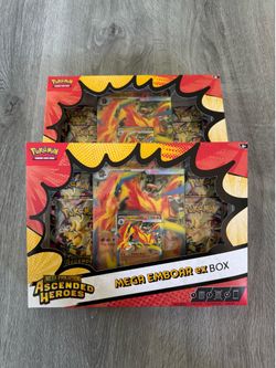 Ascended Heroes Mega Emboar ex Box