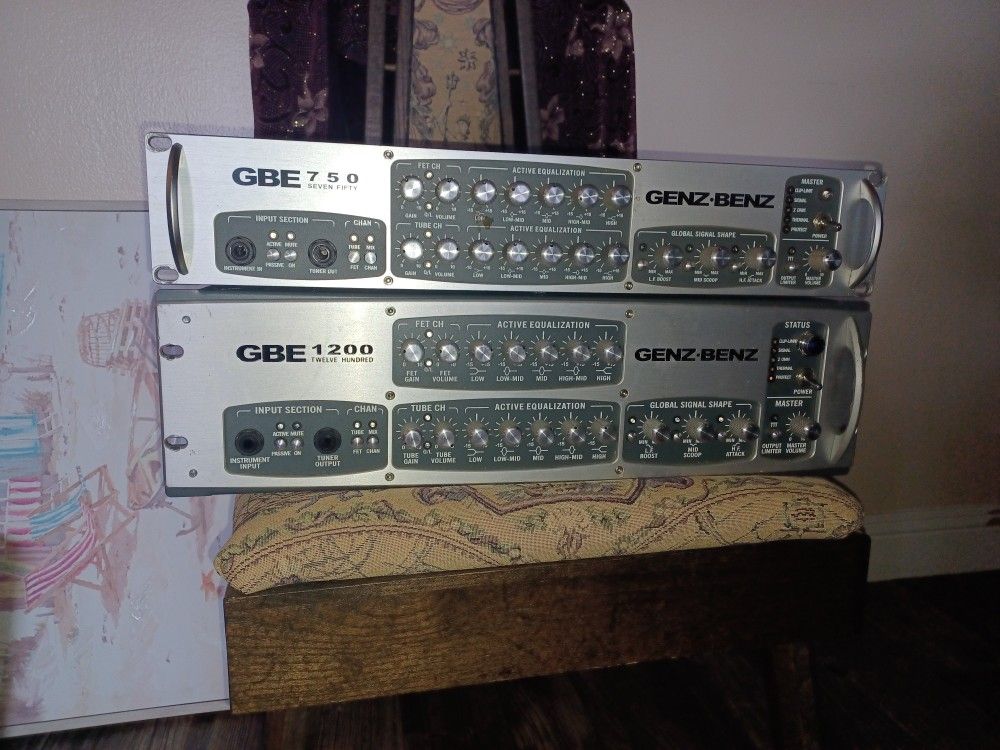 Genz Benz GBE - 1200 - 750 Bass Guitar Amp