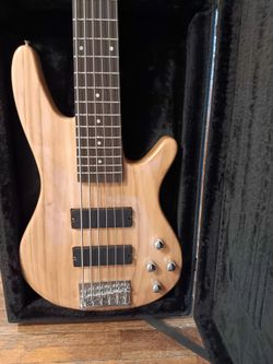 Bass guitar.