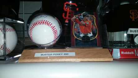 Buster Posey autographed ball