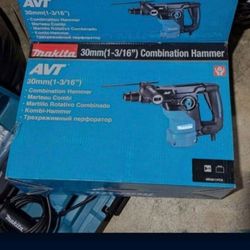 Makita AVT Rotary Hammer accepts L-Shape SDS-PLUS bits 1 3/16"