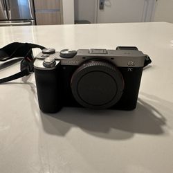 Sony A7C Mirrorless Camera (used for 5 months)
