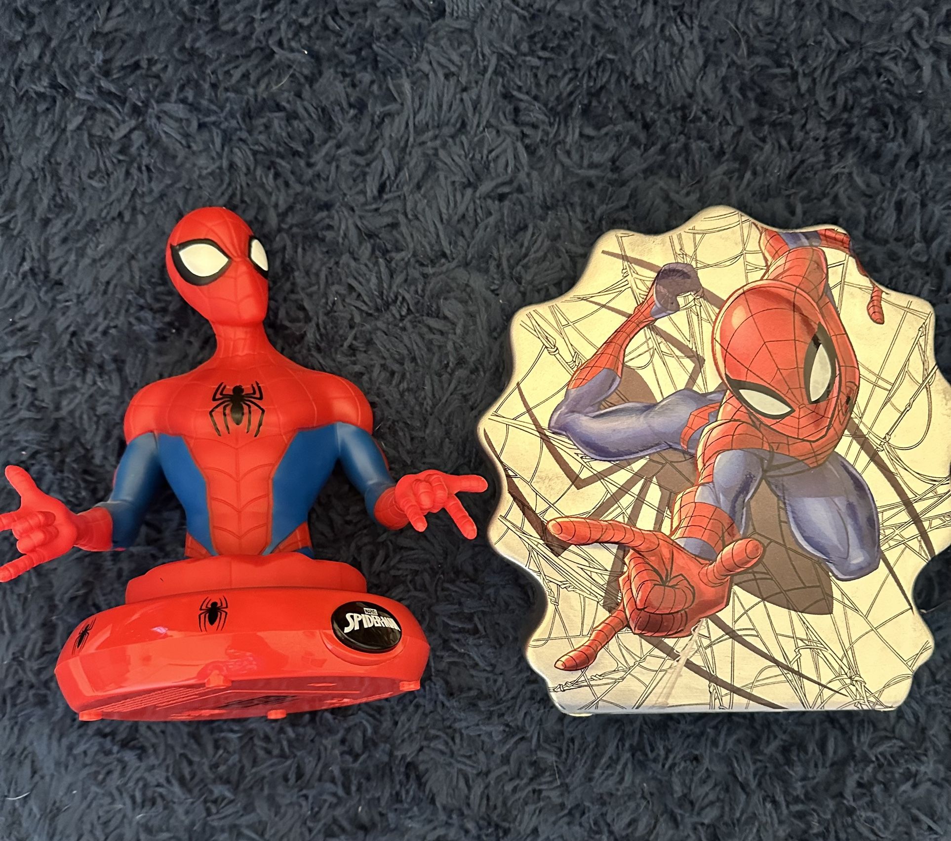 Spider-Man Piggy Bank And Night Light