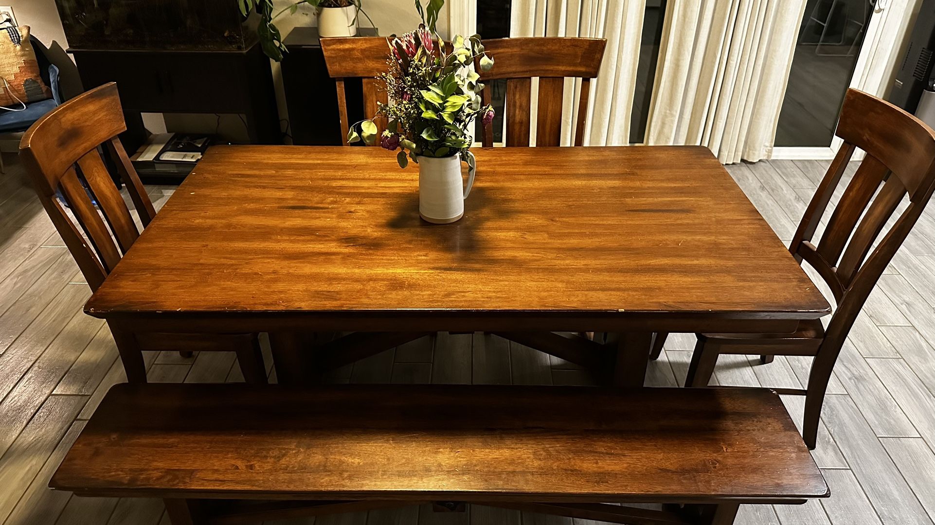 Solid Wood Dining Table