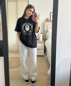 Bape x Chrome Hearts Black Tee Shirt