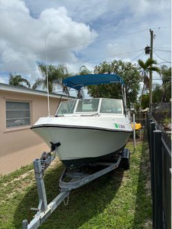 Aquasport running project boat