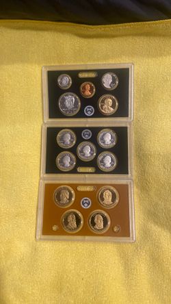 2011 S U.S. Mint Complete SILVER PROOF SET w/ OGP Box And COA - 14 Coins