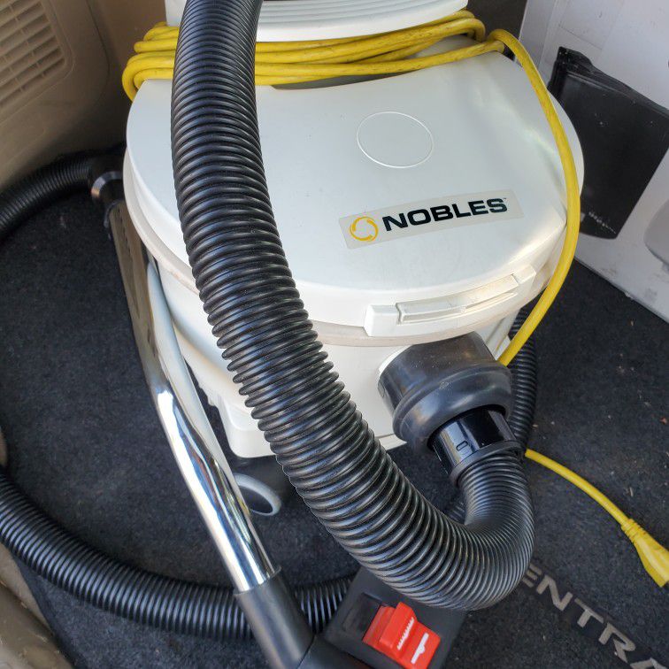 Nobles Tidy Commercial-grade Canister  Vacuum Vac .  SUPER QUIET & longer Cord
