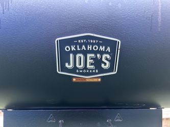 Home, Oklahoma Joe’s charcoal grill