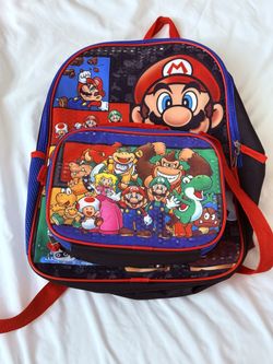 Mochila De Super Mario Para Niños