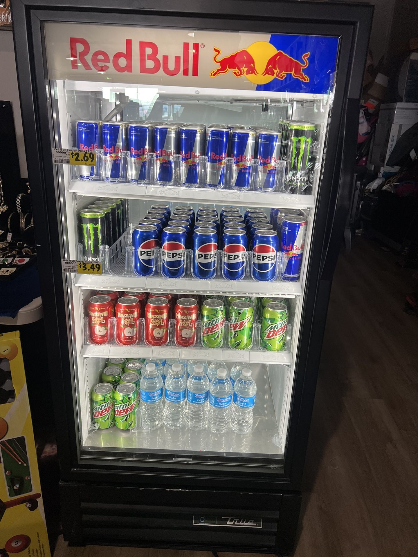 Redbull Coolers And Refrigerators.