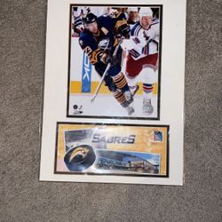 2006-07 Buffalo Sabres Chris Drury Photo/ Cover 