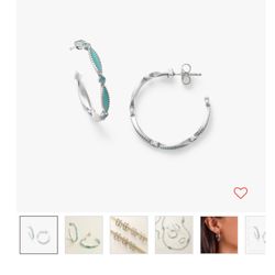 James Avery Turquoise Earrings