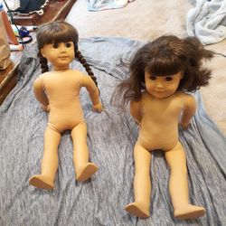Pleasant Company American Girl Dolls (Molly And Samantha)