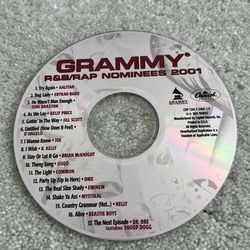 Grammy R & B/rap nominees 2001 various artists CD