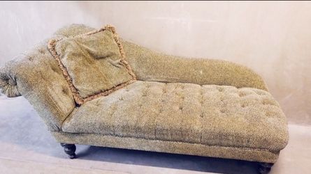 Velvet Cheetah Chaise Lounger Sofa