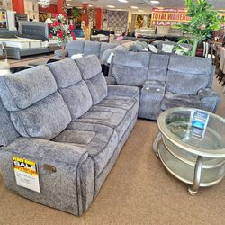 Recliner Sofa And Love Seat 