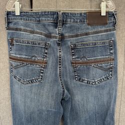 RANK 45 Mens Jeans Size 36x34 Western Cowboy Straight Leg Denim