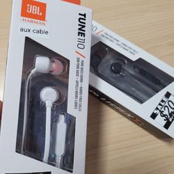 JBL TUNE 110 Aux Cable Headphone. Store Pick Up Only.