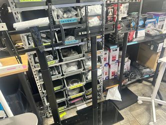 FRESH STOCK IN!!! FULLY ASSEMBLED FLOOR TV STAND FOR 32-70 INCH LCD LED FLAT/CURVED PANEL SCREEN TVS, HOLDS UP TO 88LBS MAX VESA 600X400MM