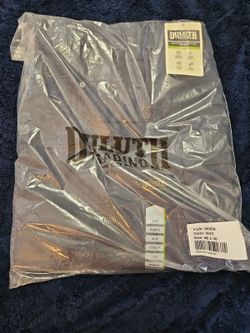 NWT Duluth Trading Co Mens Fire Hose Relaxed Fit Cargo Work Pants 46×30 Navy