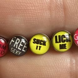 Brand New: Assorted Tongue Rings 