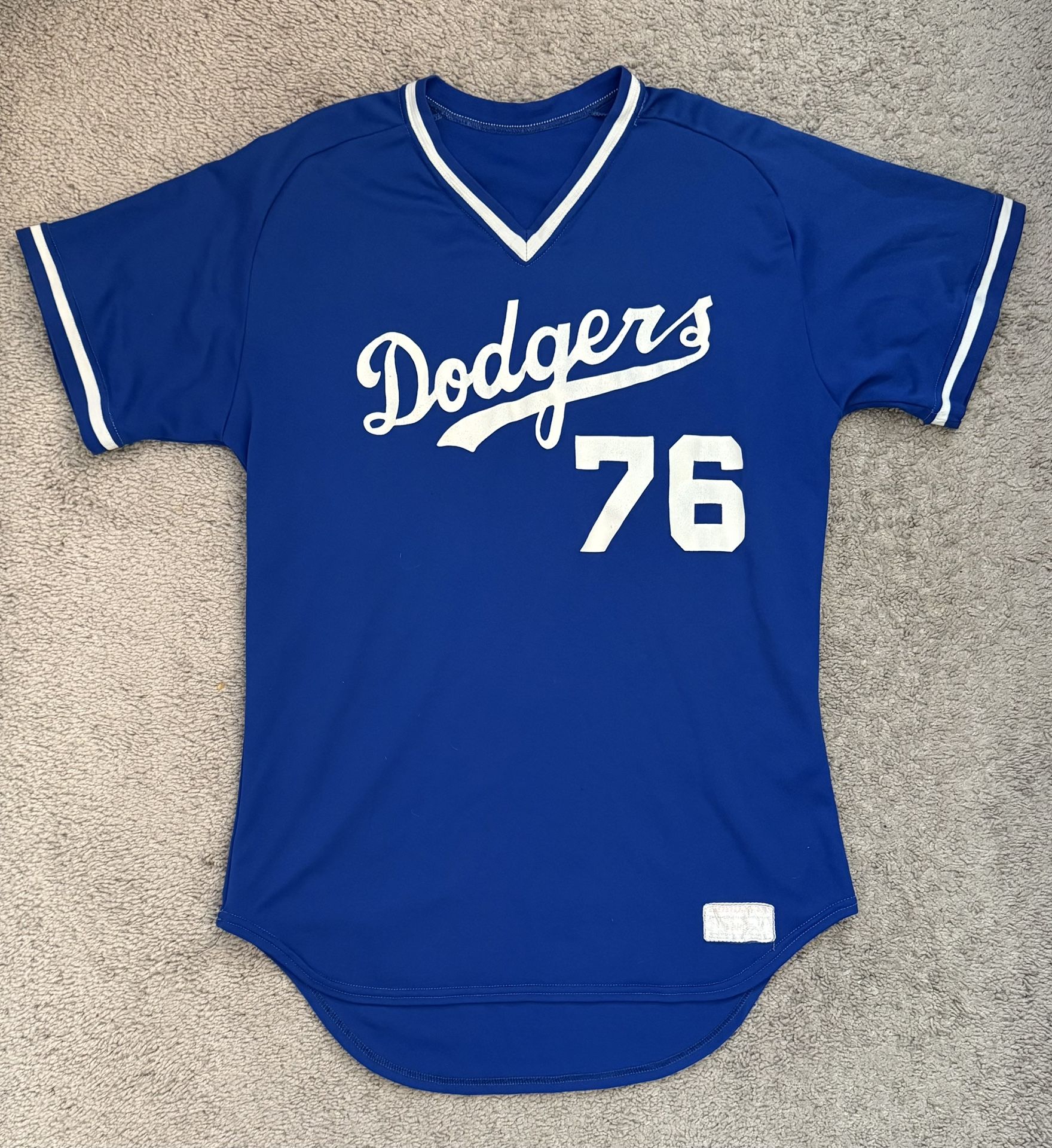 Vintage Los Angeles Dodgers #76 Goodman Sons Jersey L