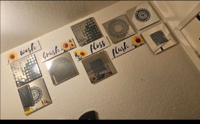 Wall mirror art