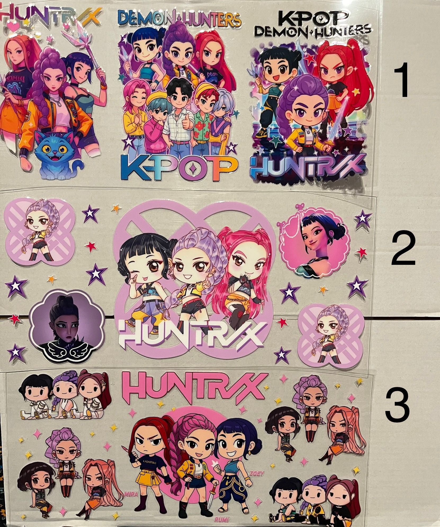 K-pop Wraps Or Straw Toppers