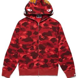 Red Bape Hoodie Mens Medium