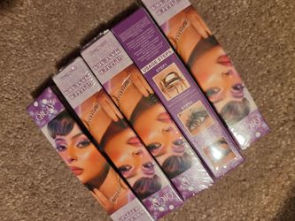 Lip and eye makeup blushes lipstick and lip gloss