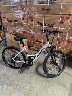 New! *firm $260* Soumye Electric Mountain Bike for Adults 26" step thru Commuting Ebike