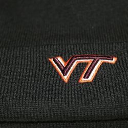 Nike Swoosh  Virginia Tech Youth Toboggan & Gloves Set. New