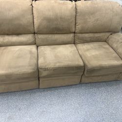 Sofa With Built in Recliners