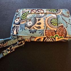 Vera Bradley ID Wallet Wristlet