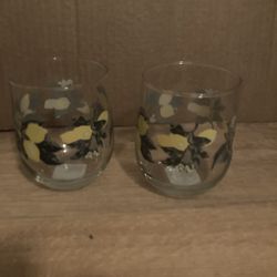 Glass Cups 16oz Two For 1 Price