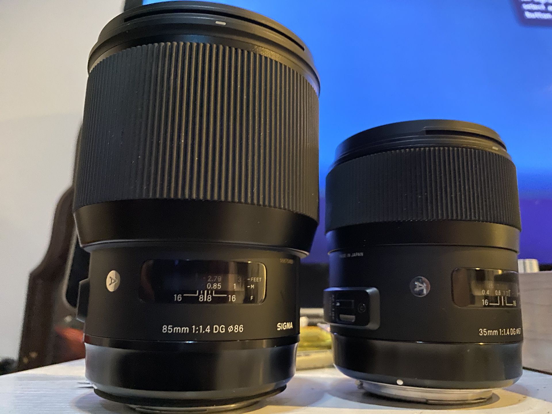 Sigma Art Lens For Canon EF mount 