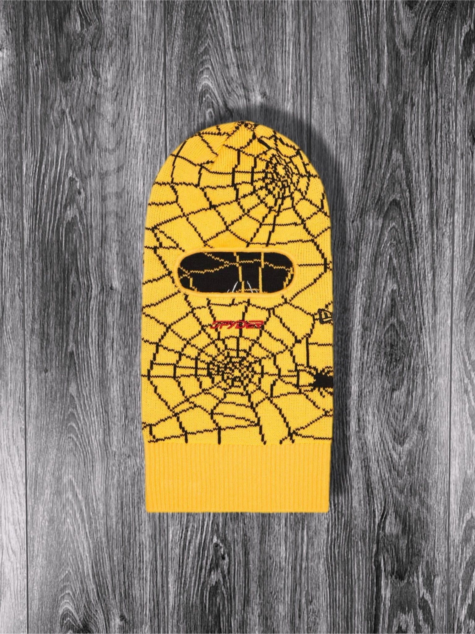 Spyder x Supreme New Era Balaclava Yellow New One Size