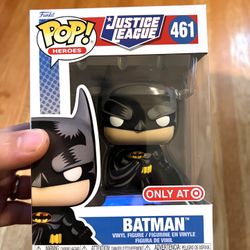 FUNKO POP! JUSTICE LEAGUE COMIC BATMAN 461 TARGET EXCLUSIVE IN HAND!!