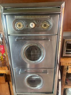 Vintage Western Holly Built-In Double Oven – Working Condition