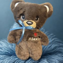 Title  Personalized Teddy Bear – Custom Name Embroidered | Plush Gift 