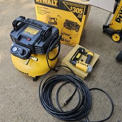 Dewalt 6gal Air Compressor Kit Combo $180 Price FIRM/ Nueva PRECIO FIRME $180