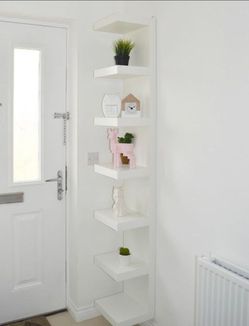 LACK
Wall shelf unit, white, 11 3/4x74 3/4 "