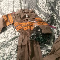 Kids Ghostbuster Costume- Size 7/8