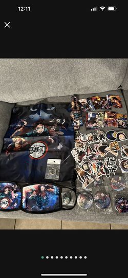 New Demon slayer backpack bundle with all accessories
