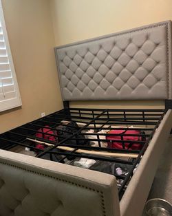 Ashley furniture king size bed frame