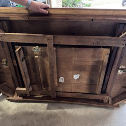 Solid Wood Dining table and Chairs