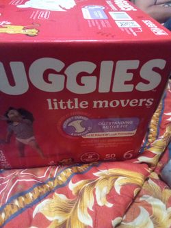 Diapers size 6