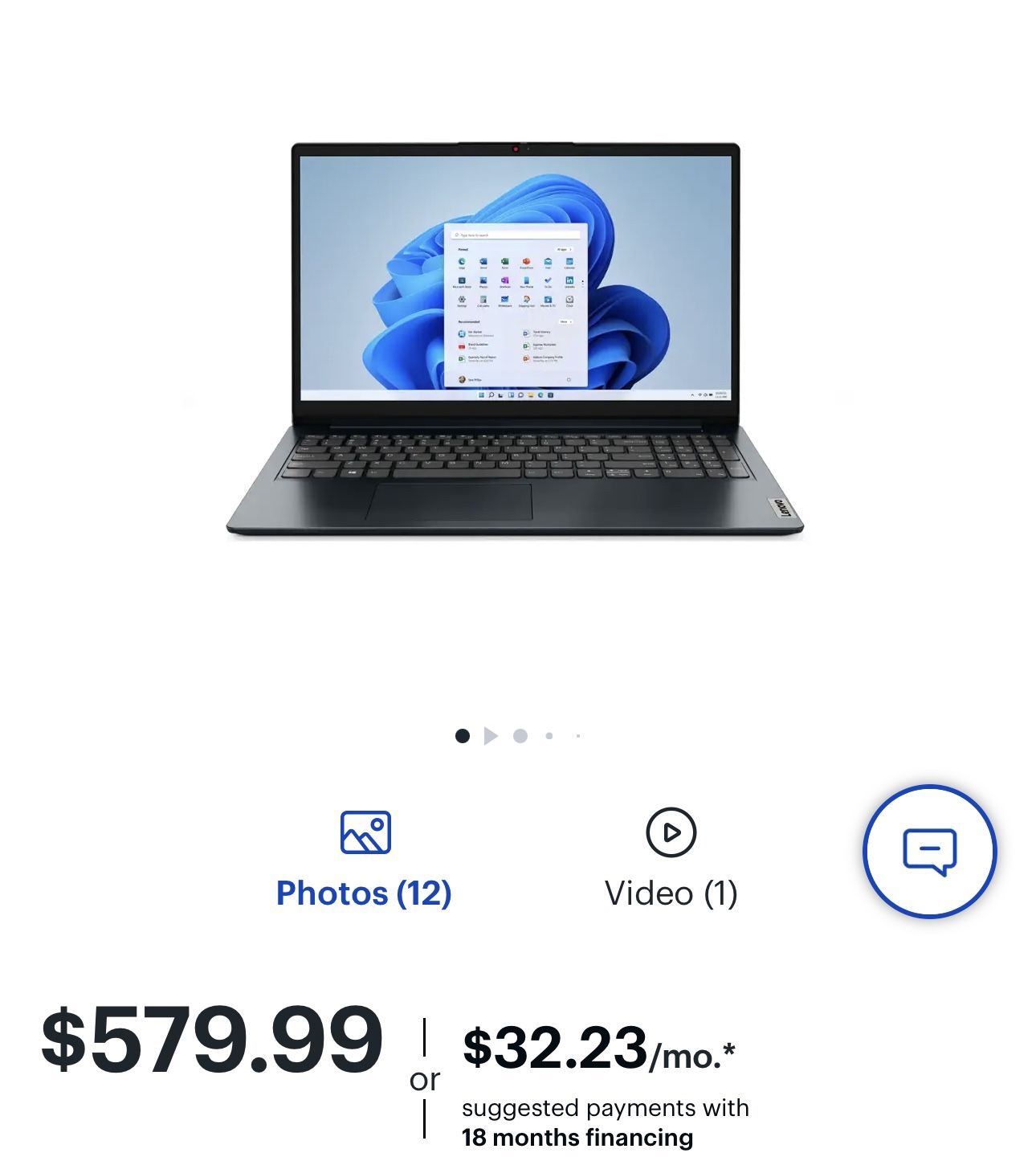 Lenovo - IdeaPad 1 15