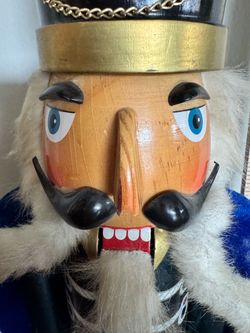 Wooden Nutcracker Soldier Figurine
